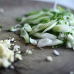green onions and scallions