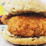 southern style chicken biscuit vegan