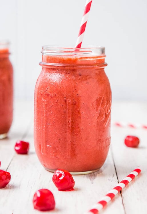 cherryrevitalizer vegan smoothie