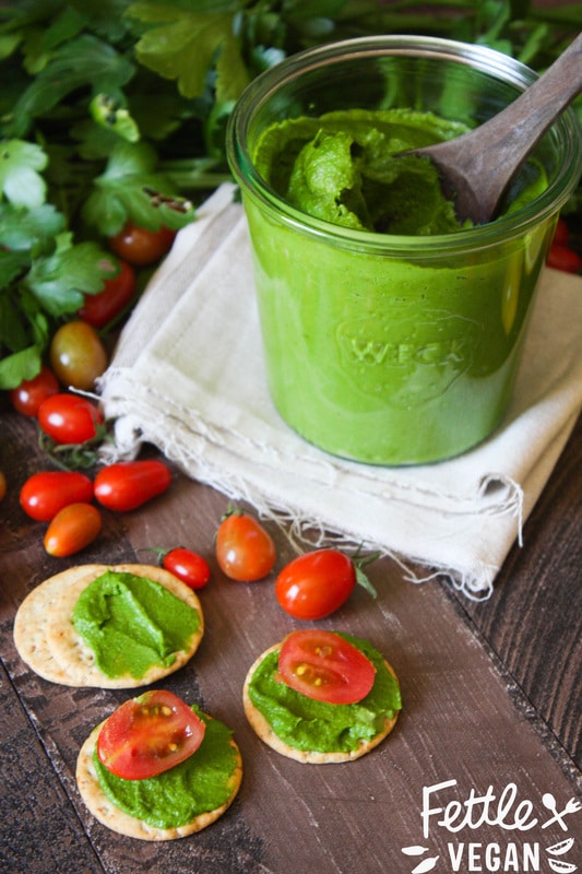 vegan parsley pesto