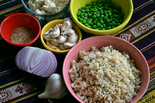 vegan fried rice ingredients