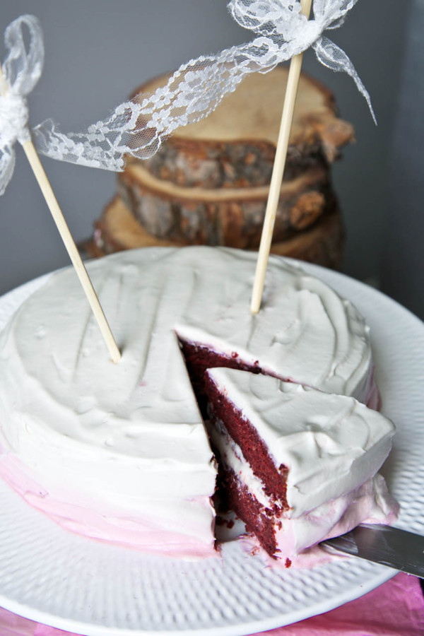 Gluten Free Red Velvet Birthday Cake