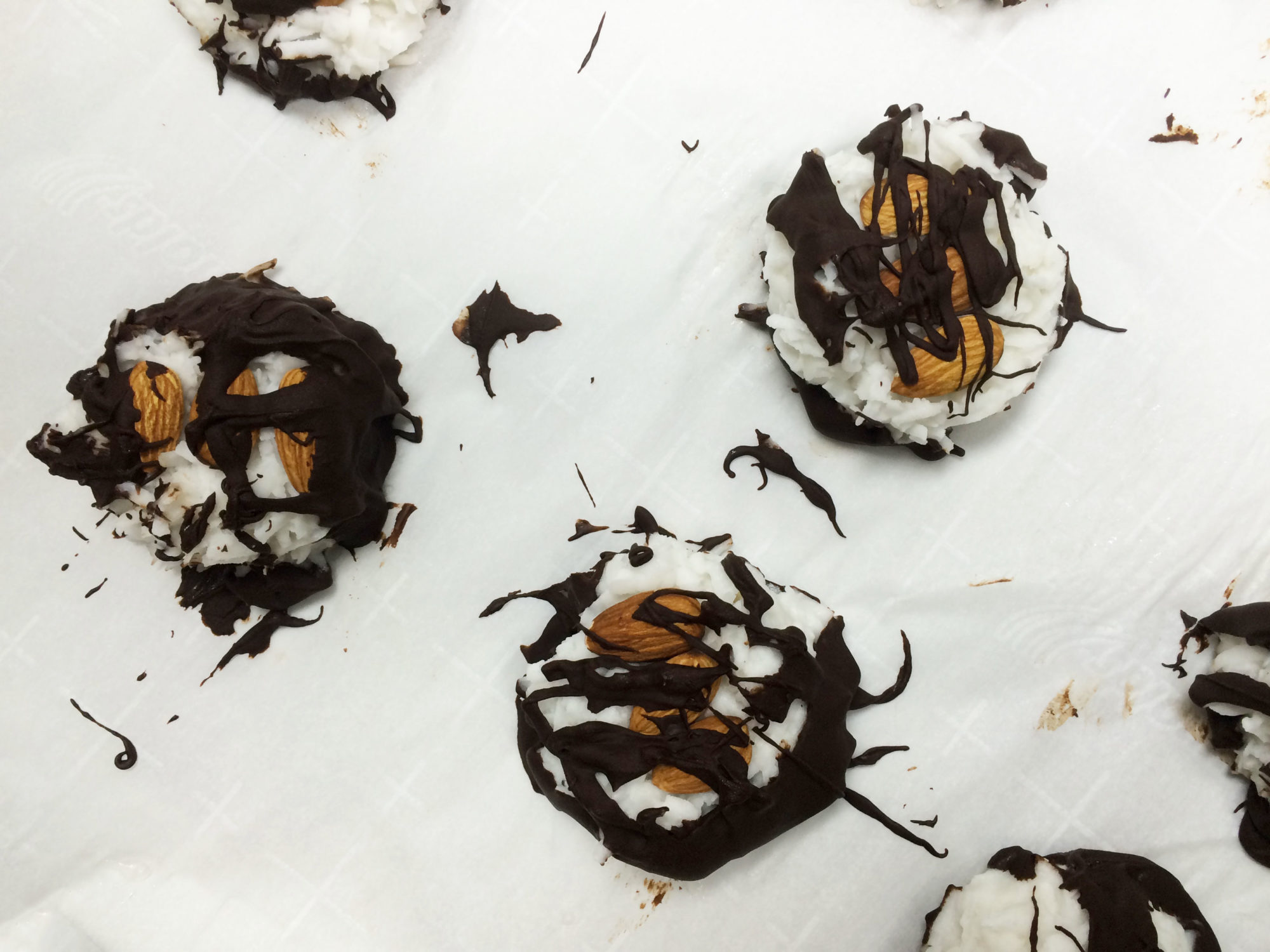 4-Ingredient Chocolate Covered Coconut Patties