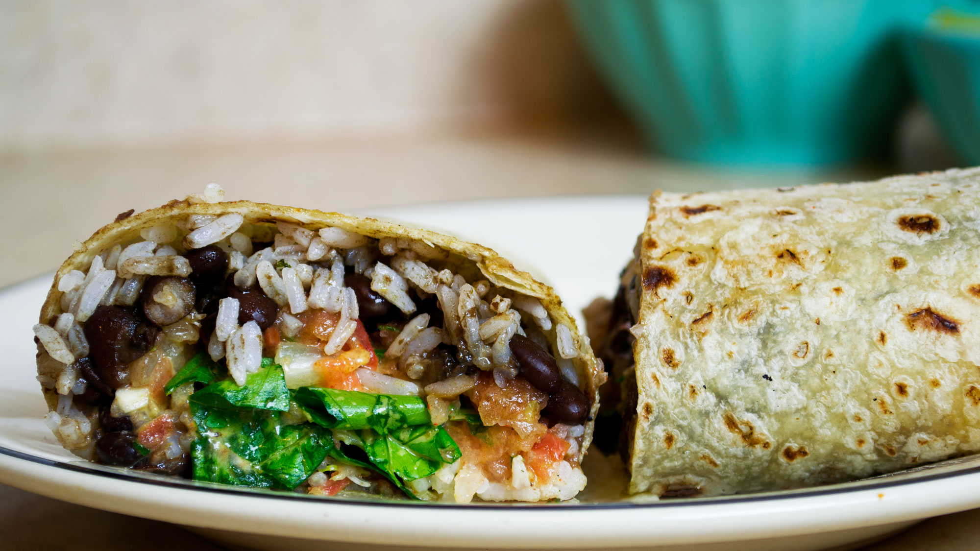 How to Roll a Burrito Like a Pro + Homemade Salsa