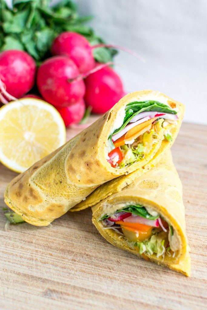 Morrocan Chickpea Wraps