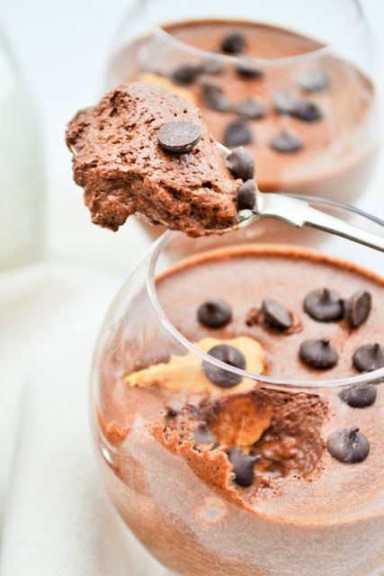  Vegan Chocolate Chip and Peanut Butter Mousse