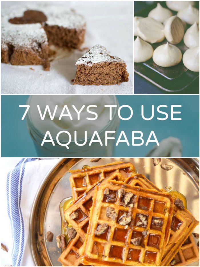 Ways to use aquafaba
