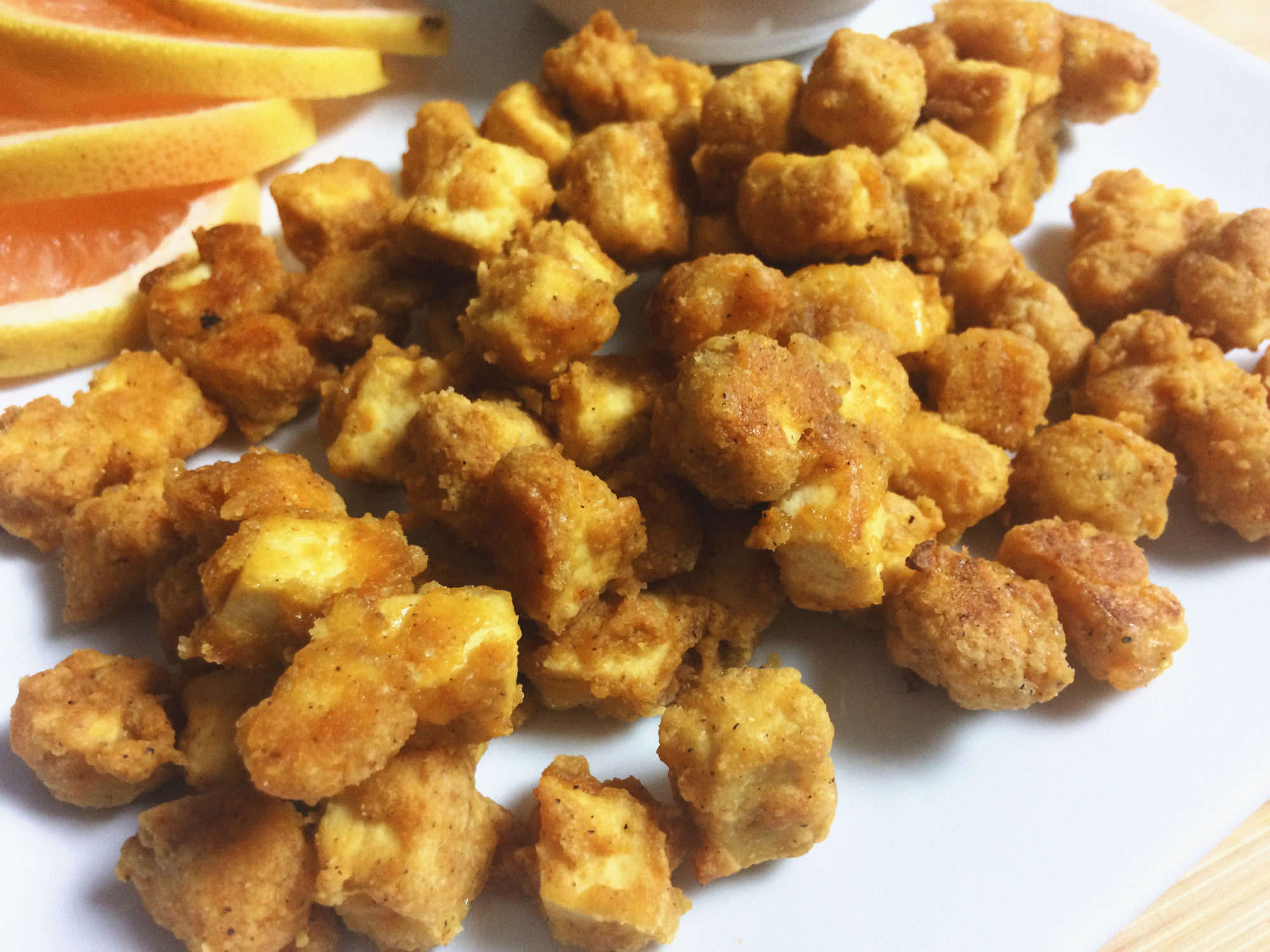 Potato-Crusted Tofu