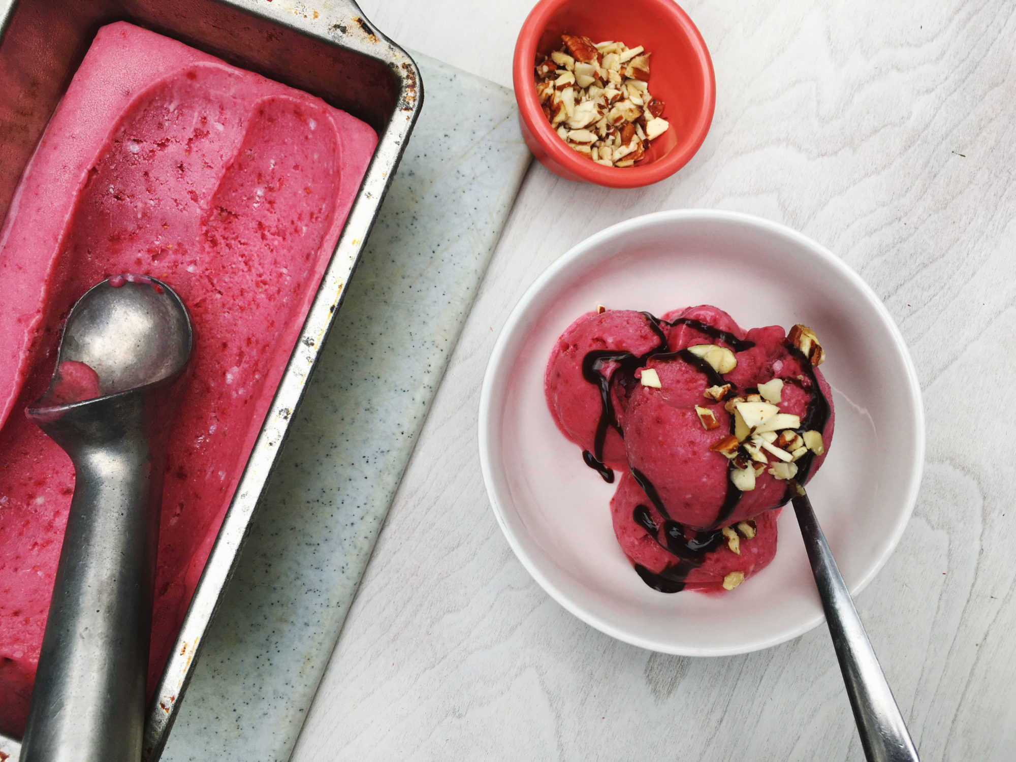 vegan raspberry ice cream recipe
