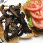 mushroom blt vegan recipe